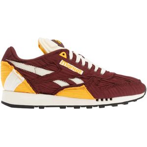 Reebok Heren Classic Pump Kunstleren Trainers (Bourgondië)