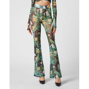 Philipp Plein - Flare Broeken Hawaii - Veelkleurig - Dames