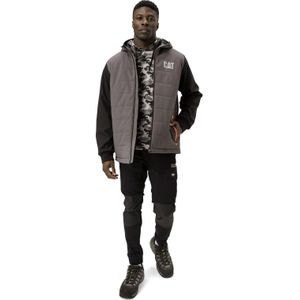 Caterpillar Tech Hybrid Heren Zwarte Jas