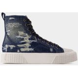 Marc Jacobs - High Top Sneakers - Blauw - Katoen
