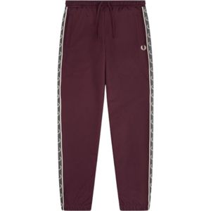 Fred Perry - Seizoensgebonden - Joggingbroek - Oxblood - Met Logo