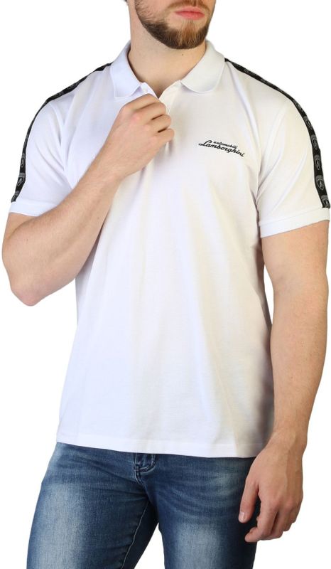 Lamborghini - Polo Shirt - Korte Mouw - Tape Detail