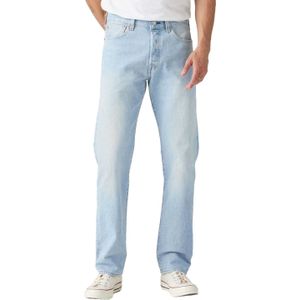 Levis Heren 501 Original Jeans (Lichtblauw)