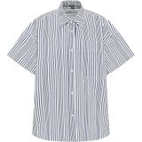 Dreimaster - Blouse - Gebroken Wit - Dames - Casual Snit - Halve Mouwen