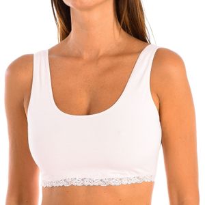 FRESH top met brede banden en elastische stof 1032348 vrouw