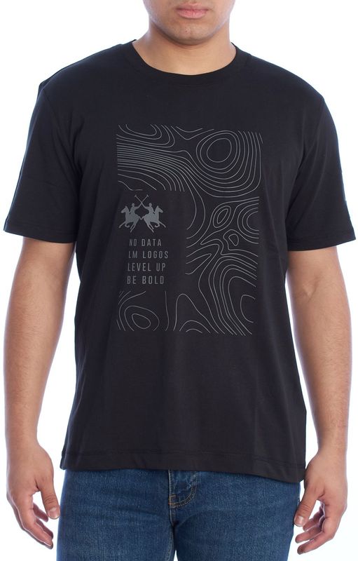 La Martina - YMR301-JS206 - T-shirt - Heren - Regular Fit - Korte Mouwen