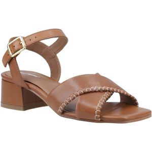 Hush Puppies - Lyla - Leren Sandalen - Tan