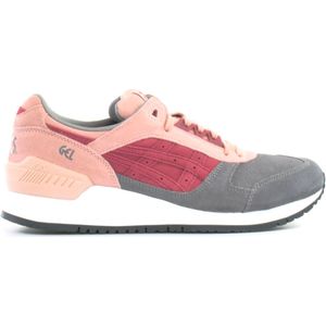 Asics Gel-Respector Heren Grijs/Roze Trainers