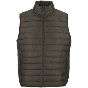 SOLS Heren Stream Body Warmer (Leger) - Maat M