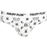 Philipp Plein - Bi-Pack Thong Slipjes - Wit - Ondergoed - Dames