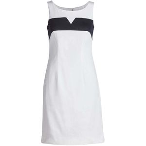 Conquista - Mouwloze Jurk - Blauw - Stretch - Imperiumlijn