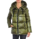 Vuarnet - Gewatteerde Jas - Groen - Polyamide - Met Capuchon en Rits