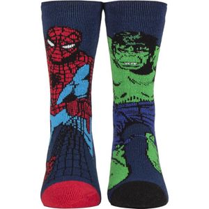 Heat Holders Lite - Nieuwigheid Marvel-sokken voor heren - Hulk / spiderman