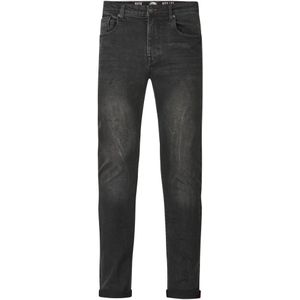 Petrol Industries - Heren Nash Narrow Fit Jeans  - Zwart