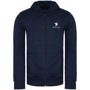 Devote - Pacey - Track Jacket - Navy/Wit