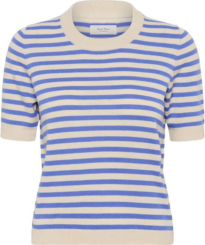 Pullover - GertianaPW - Blauw - Relaxed Fit