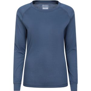 Mountain Warehouse Dames/Dames Talus Top met lange mouwen (Donkergrijs)