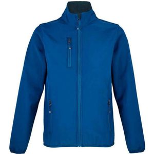 SOLS Dames/Dames Falcon Softshell Gerecyclede Soft Shell Jas (Koningsblauw) - Maat 2XL