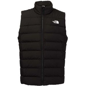 Men's North Face Logo Gilet In Black - Maat M