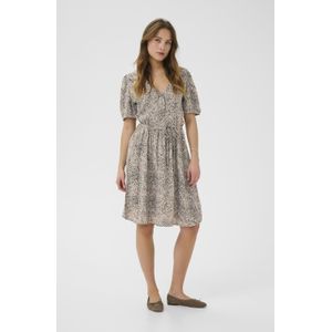 Kaffe - A-lijn Jurk - Veelkleurig