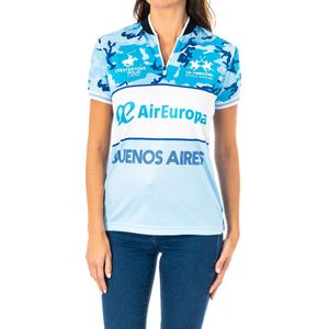 Technische Polo - Wit-blauwe Camouflage - 100% Polyester