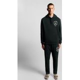 Lyle & Scott Insignia Graphic Cotton Joggingbroek - Marineblauw