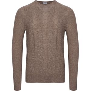 Malo - Optimum - Kasjmier Trui - Bruin