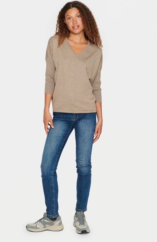 Saint Tropez, Dames, Truien, Bruin, Maat: L