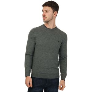 Timberland Nissitissit River sweater van merinowol voor heren, gemÃªleerd grijs