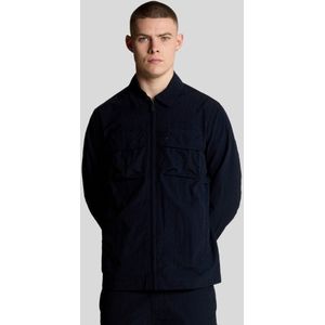 Lyle & Scott - Geventileerde Overhemd - Donker Mnavy