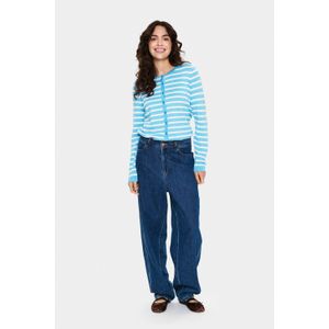 Vest Regular fit blue white