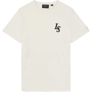 Lyle & Scott Heren Clubembleem T-Shirt (Wit)