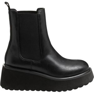 Rocket Dog Dames/Dames Heyday Platform Enkellaarsjes (Zwart)