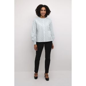 Kaffe - Blouse 'Enya' - Lichtblauw - Wijde Blouse