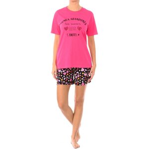 Zomerse pyjama KL40000 met korte mouwen voor dames