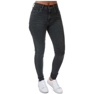 Levi's Mile High superskinny jeans voor dames, grijs