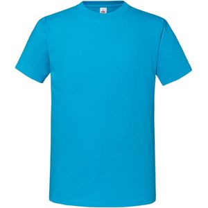 Fruit Of The Loom Heren Ringgesponnen Premium T-Shirt (Azuurblauw)