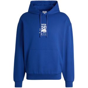 Heren Hugo Pullover Hoodie in Blauw