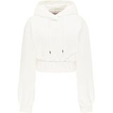 Mymo - duilio - Hoodie - Wolwit - Cropped Stijl