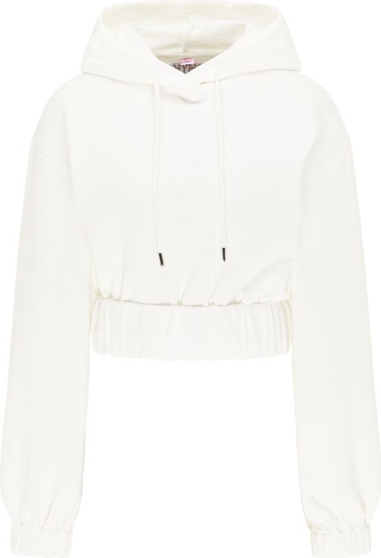 Mymo - duilio - Hoodie - Wolwit - Cropped Stijl