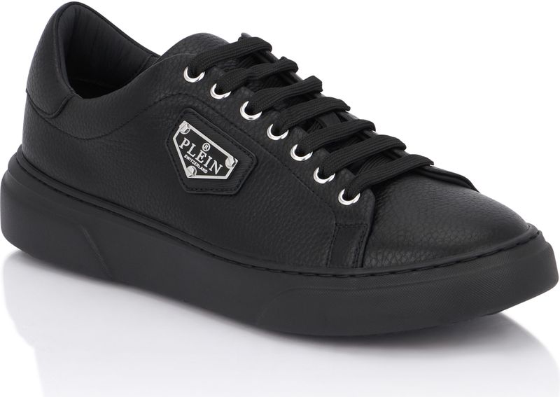 Leather Lo-Top Sneakers Iconic Plein