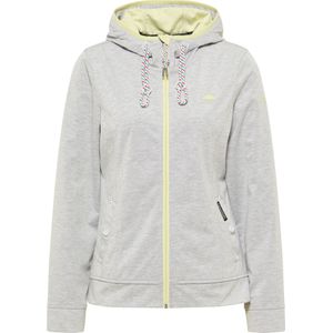 Schmuddelwedda - Tussenjas - Licht grijs melange - Functionele Jas - Licht geel