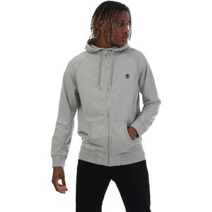 Timberland Heren Exeter River Full Zip Hoodie (Grijze Heide)