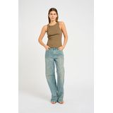 Jersey top Slim fit dark grey