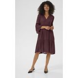 KAmarianah - A-shape - Jurk - Bordo