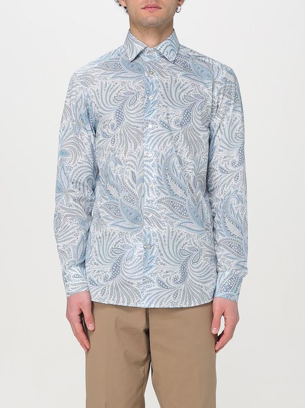 Paisley Print Slim Fit Overhemd
