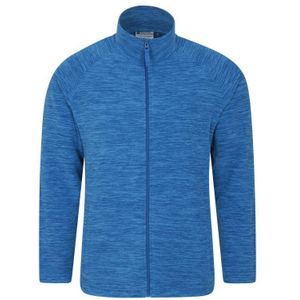 Mountain Warehouse Heren Snowdon Marl Fleece Jas (Blauw) - Maat 2XS