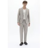Blazer - Beige - Regular Fit