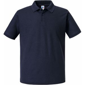 Russell Heren Authentiek Piqué Poloshirt (Franse marine)