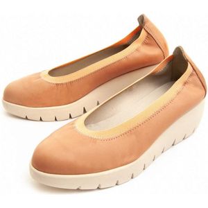 Purapiel Wedge Shoe Comfortmas3 in oranje